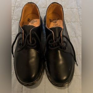 Dr. Martens leather oxfords